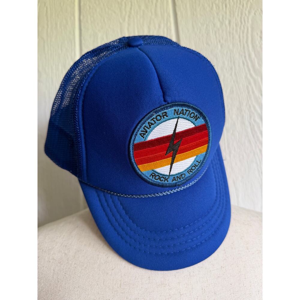 Aviator Nation Rock and Roll Bolt Vintage Trucker Hat